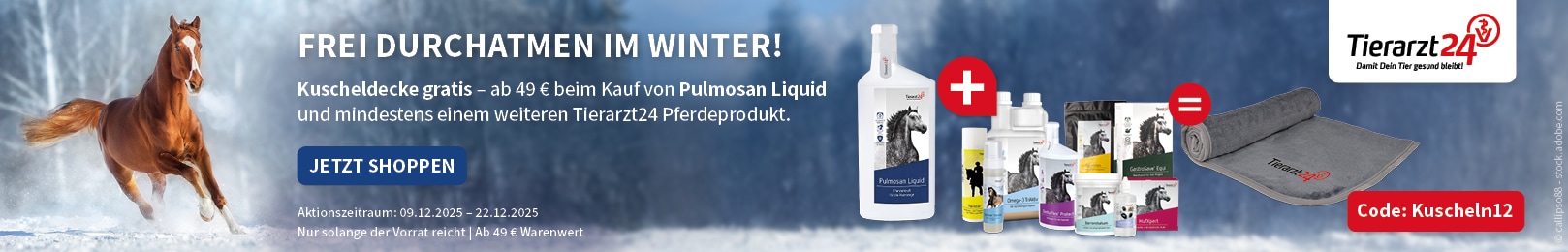 TA24 Pulmosan & Co ab 49 € + Kuscheldecke 